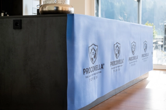 Procovella schützt Küchenzeile komplett