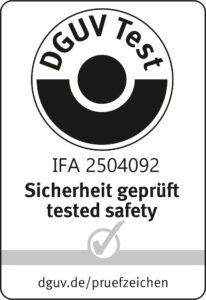 DGUV Test - IFA 2504092 Sicherheit geprüft
