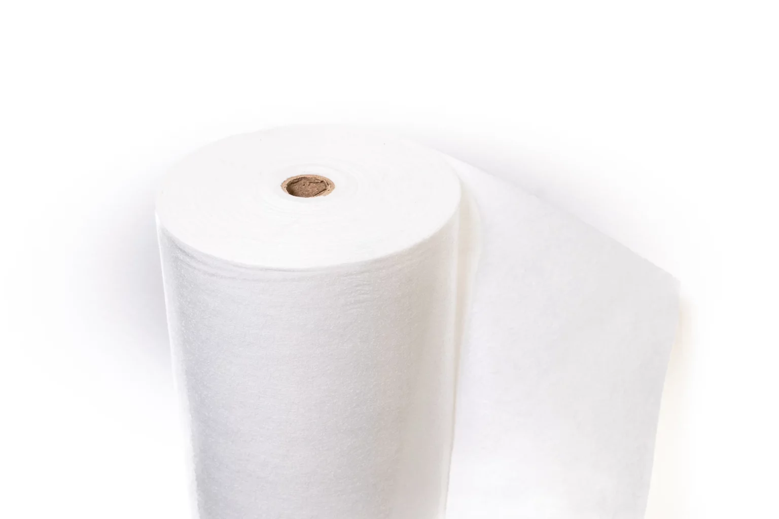 Rolle Folienseite klebend