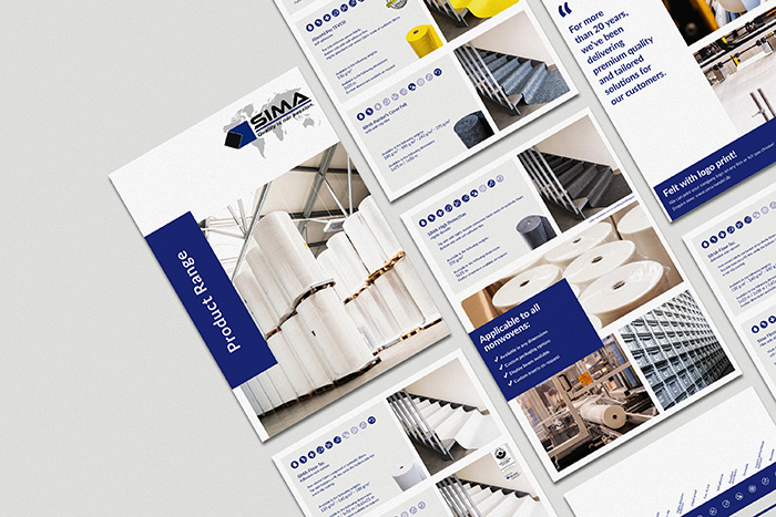 Product flyer stacked